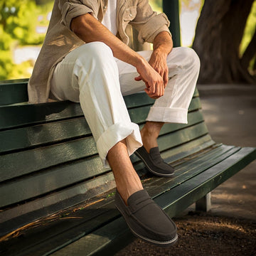 PLAN BROWN CHUNKY LOAFERS
