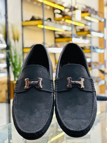 DARK GREY H LOAFERS