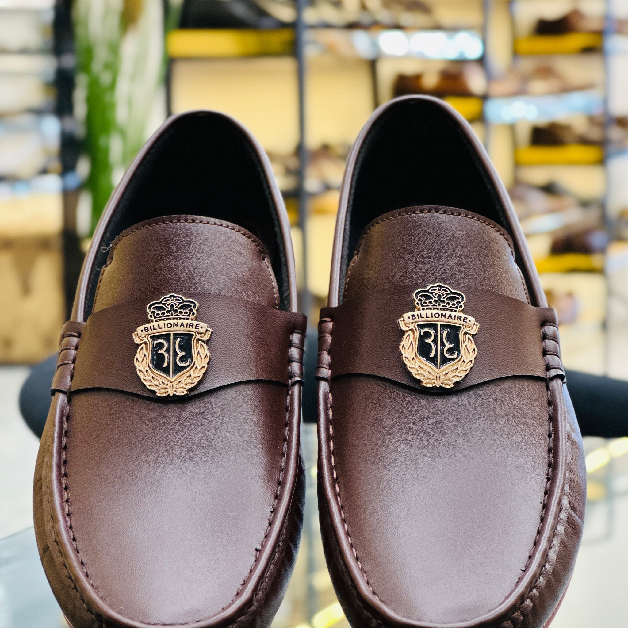 BILI BROWN LOAFERS