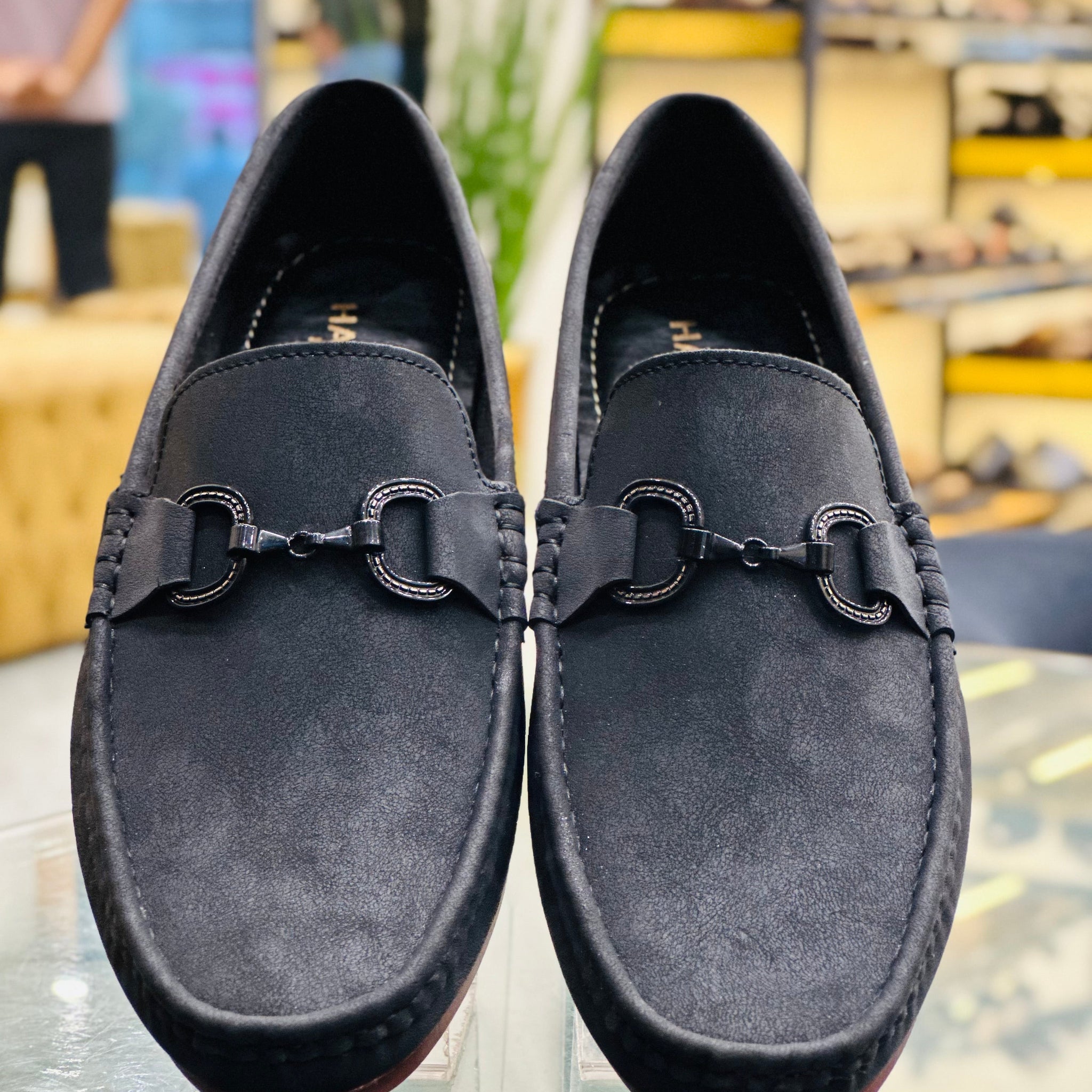 BLACK OO LOAFERS